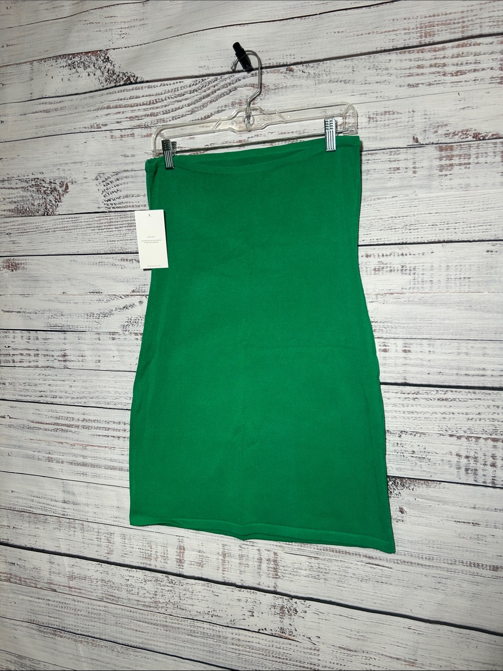 The Wolf Gang Bettina Strapless Tube Dress Color Amazon Large NWT - Picture 15 of 16